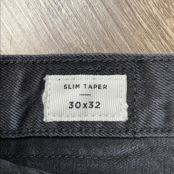 PacSun Mens Black Slim Taper Jeans Size 30x32 - Picture 8 of 9